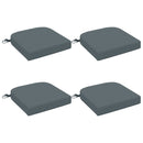 4-delt sædepuder SOEST 4 pcs 100% polyester Blå 45 x 45 x 7 cm