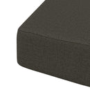 4-delt sædepuder SOEST 4 pcs 100% polyester Antracit
