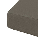 1-delt sædepude SOEST 100% polyester Grå 45 x 45 x 7 cm