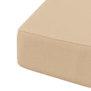 1-delt sædepude SOEST 100% polyester Cremefarvet 45 x 45 x 7 cm