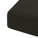 4-delt sædepuder SOEST 4 pcs 100% polyester Sort 45 x 45 x 7 cm