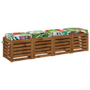 4-delt sædepuder SOEST 4 pcs 100% polyester Flerfarvet