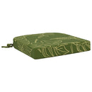 1-delt sædepude SOEST 100% polyester Bladdesign 45 x 45 x 7 cm