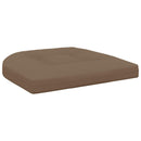 4-Stykke Sædepuder 4 stk. 100% polyester Gråbrun 40 x 40 x 5 cm