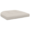 4-Stykke Sædepuder 4 stk. 100% polyester Hvid 40 x 40 x 5 cm