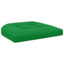 4-Stykke Sædepuder 4 stk. 100% polyester Grøn 40 x 40 x 5 cm