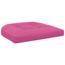 4-Stykke Sædepuder 4 stk. 100% polyester Lyserød 40 x 40 x 5 cm
