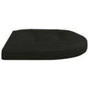 4-Stykke Sædepuder 4 stk. 100% polyester Sort 45 x 45 x 5 cm