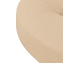 4-Stykke Sædepuder 4 stk. 100% polyester Cremefarvet