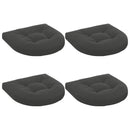 4-Stykke Sædepuder 4 stk. 100% polyester Antracit