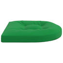 4-Stykke Sædepuder 4 stk. 100% polyester Grøn 45 x 45 x 5 cm