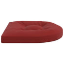 4-Stykke Sædepuder 4 stk. 100% polyester Vinrød 45 x 45 x 5 cm