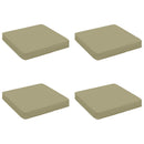 4-Stykke Sædepuder VUGHT 4 pcs 100% polyester Lys grøn