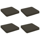 4-Stykke Sædepuder VUGHT 4 pcs 100% polyester Antracit