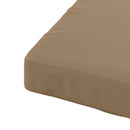 4-Stykke Sædepuder VUGHT 4 pcs 100% polyester Gråbrun
