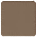 4-Stykke Sædepuder VUGHT 4 pcs 100% polyester Gråbrun