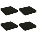 4-Stykke Sædepuder VUGHT 4 pcs 100% polyester Sort