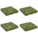 4-Stykke Sædepuder VUGHT 4 pcs 100% polyester Bladdesign