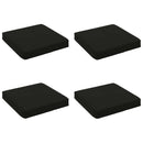 4-Stykke Sædepuder VUGHT 4 pcs 100% polyester Sort