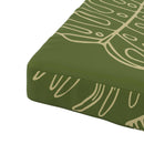 4-Stykke Sædepuder VUGHT 4 pcs 100% polyester Bladdesign