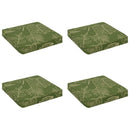 4-Stykke Sædepuder VUGHT 4 pcs 100% polyester Bladdesign