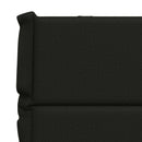 2-delt højt rygstol puder GEMERT 2 pcs 100% polyester Sort