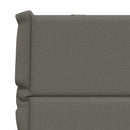 2-delt højt rygstol puder GEMERT 2 pcs 100% polyester Grå