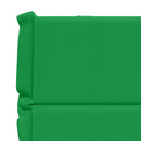 4-delt højt rygstol puder GEMERT 4 pcs 100% polyester Grøn