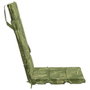 4-delt højt rygstol puder GEMERT 4 pcs 100% polyester