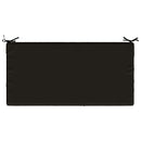 Sædehynde SOEST 100% polyester Sort 120 x 60 x 15 cm