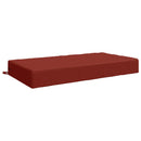 Sædehynde SOEST 100% polyester Rød 120 x 60 x 15 cm