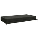 Sædehynde SOEST 100% polyester Antracit 120 x 60 x 15 cm
