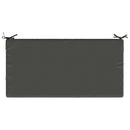 Sædehynde SOEST 100% polyester Antracit 120 x 60 x 15 cm