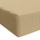 Sædehynde SOEST 100% polyester Beige 120 x 60 x 15 cm
