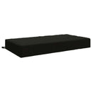 Sædehynde SOEST 100% polyester Sort 120 x 60 x 15 cm