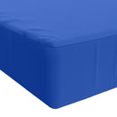 Sædehynde SOEST 100% polyester Kongeblå 120 x 60 x 15 cm