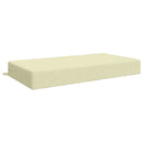 Sædehynde SOEST 100% polyester Cremefarvet 120 x 60 x 15 cm