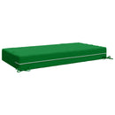 Sædehynde SOEST 100% polyester Grøn 120 x 60 x 15 cm
