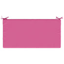 Sædehynde SOEST 100% polyester Lyserød 120 x 60 x 15 cm