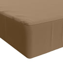 Sædehynde SOEST 100% polyester Gråbrun 120 x 60 x 15 cm