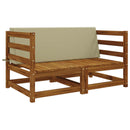 Ryghynde SOEST 100% polyester Lysegrøn 120 x 20 x 40 cm