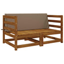 Ryghynde SOEST 100% polyester Gråbrun 120 x 20 x 40 cm