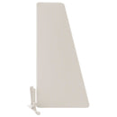 Ryghynde SOEST 100% polyester Hvid 120 x 20 x 40 cm
