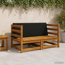 Ryghynde SOEST 100% polyester Sort 120 x 20 x 40 cm