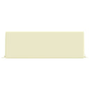 Ryghynde SOEST 100% polyester Cremefarvet 120 x 20 x 40 cm