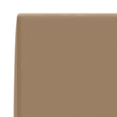 Ryghynde SOEST 100% polyester Gråbrun 120 x 20 x 40 cm