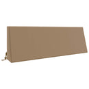 Ryghynde SOEST 100% polyester Gråbrun 120 x 20 x 40 cm