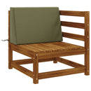 Ryghynde SOEST 100% polyester Olivengrøn 60 x 20 x 40 cm
