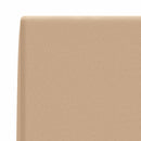 Ryghynde SOEST 100% polyester Sandfarvet 60 x 20 x 40 cm
