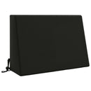 Ryghynde SOEST 100% polyester Sort 60 x 20 x 40 cm